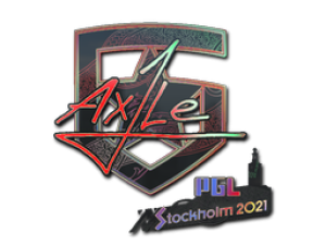 Наклейка|Ax1Le|Стокгольм-2021